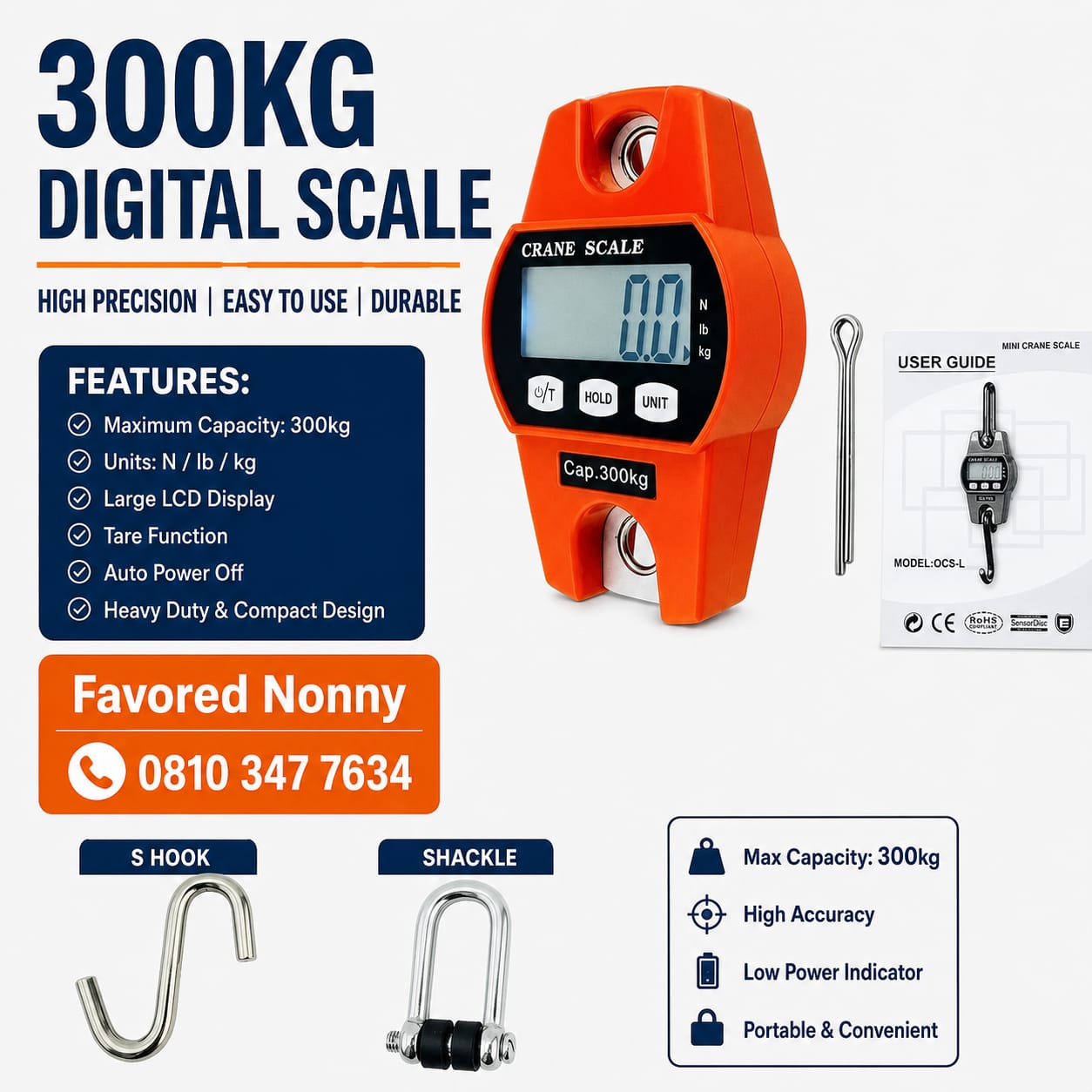 300KG Crane Scale